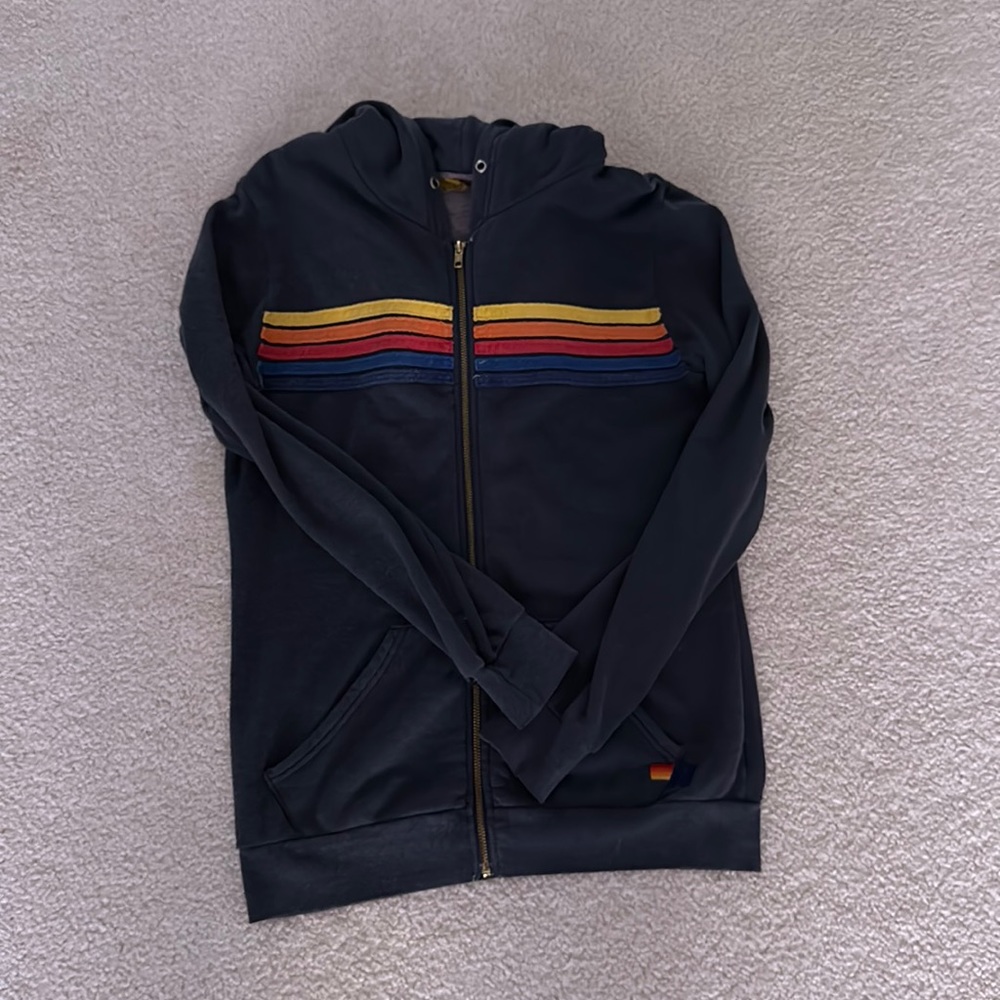 aviator nation zip up